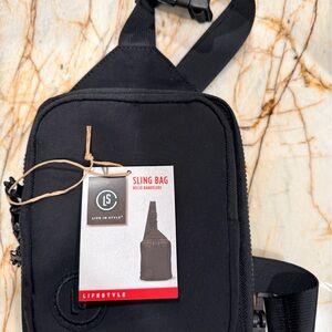 Black Sling Bag for Women